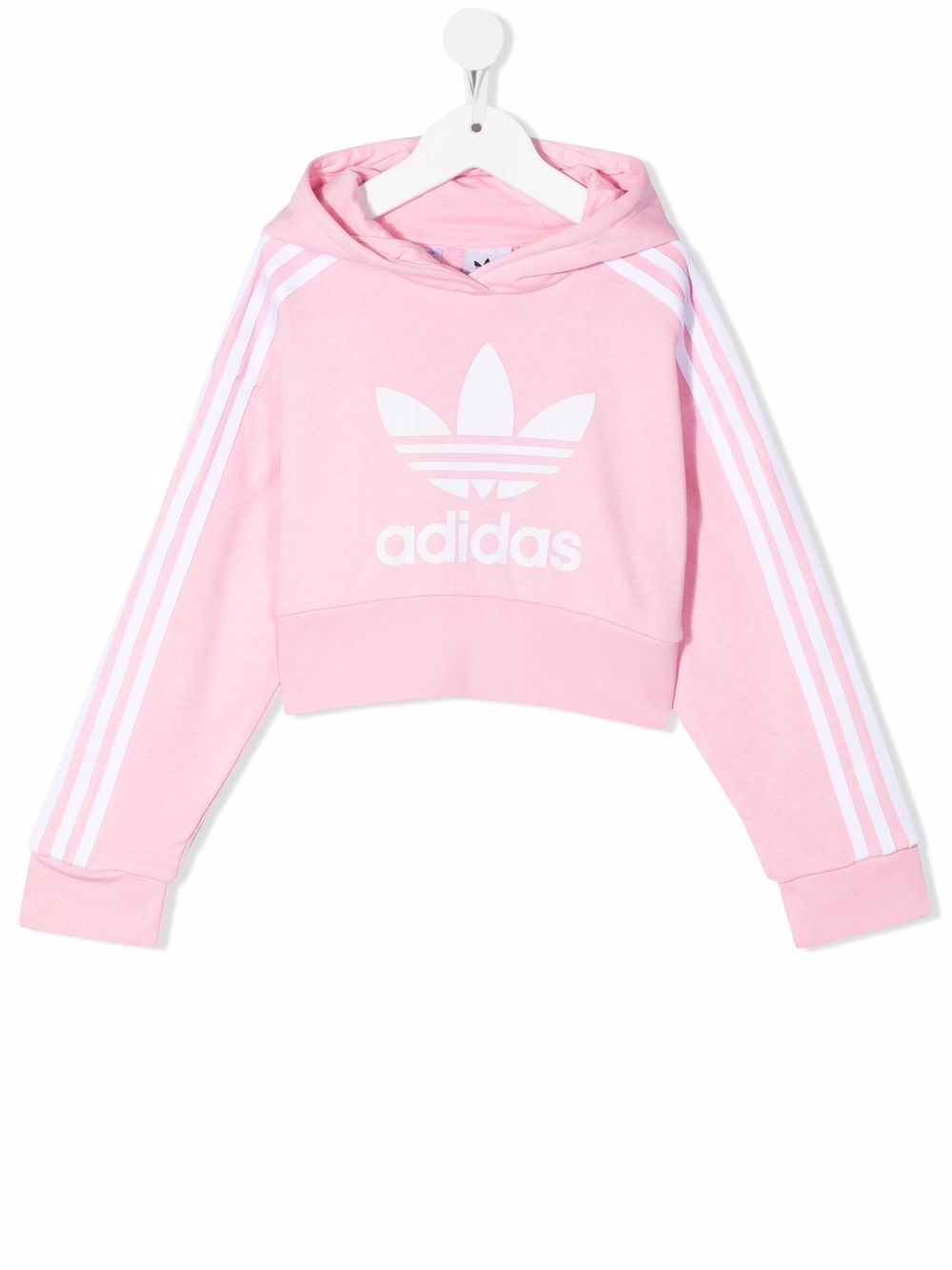 фото Adidas kids укороченное худи с логотипом