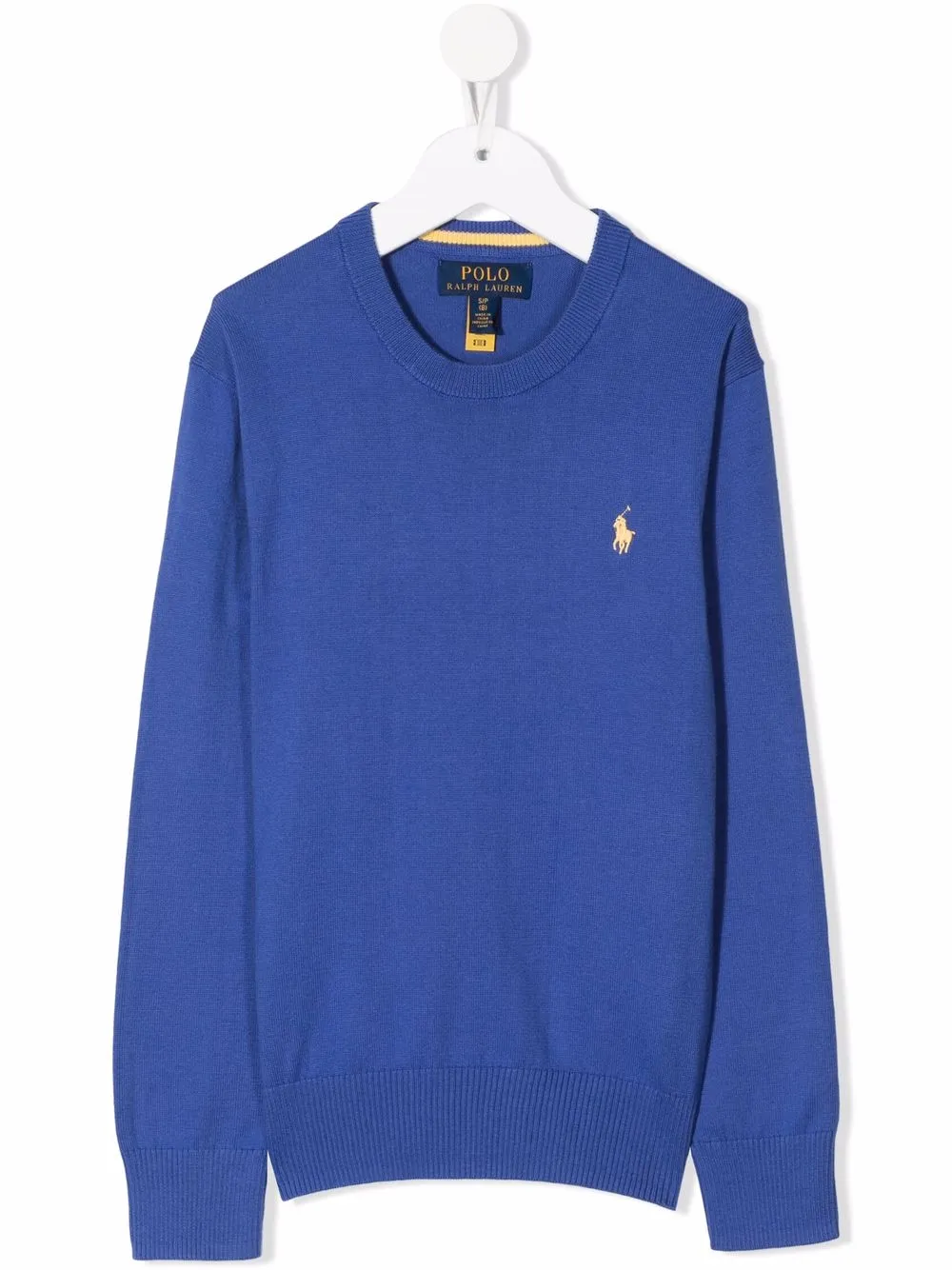 

Ralph Lauren Kids suéter Polo Pony con logo bordado - Azul