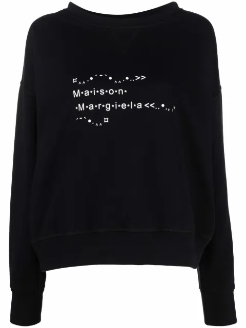 Maison Margiela سويت شيرت بطبعة شعار الماركة