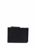 Maison Margiela leather money clip wallet - Black