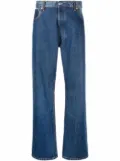 Maison Margiela two-tone oversize jeans - Blue