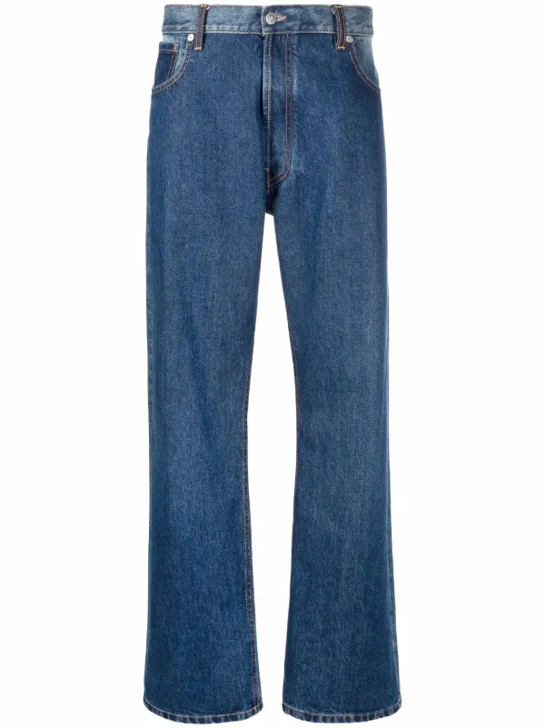 Maison two-tone Oversize Jeans -