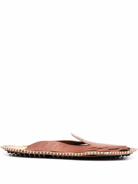 Maison Margiela whipstitch-detail slippers