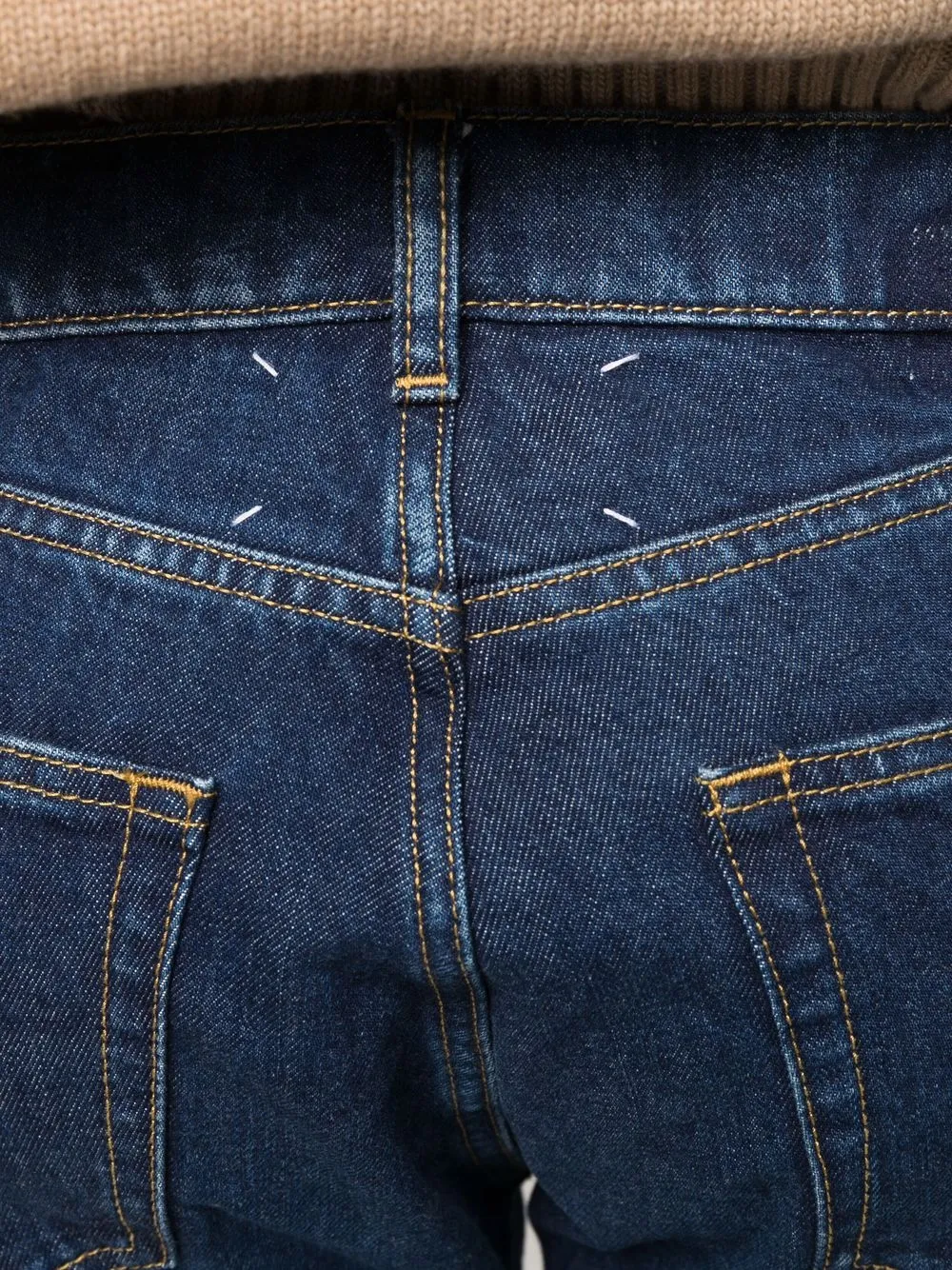 straight-leg jeans