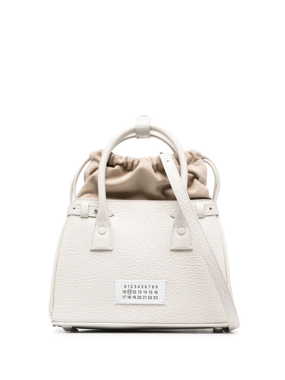 

Maison Margiela 5AC grained-leather handbag - Neutrals