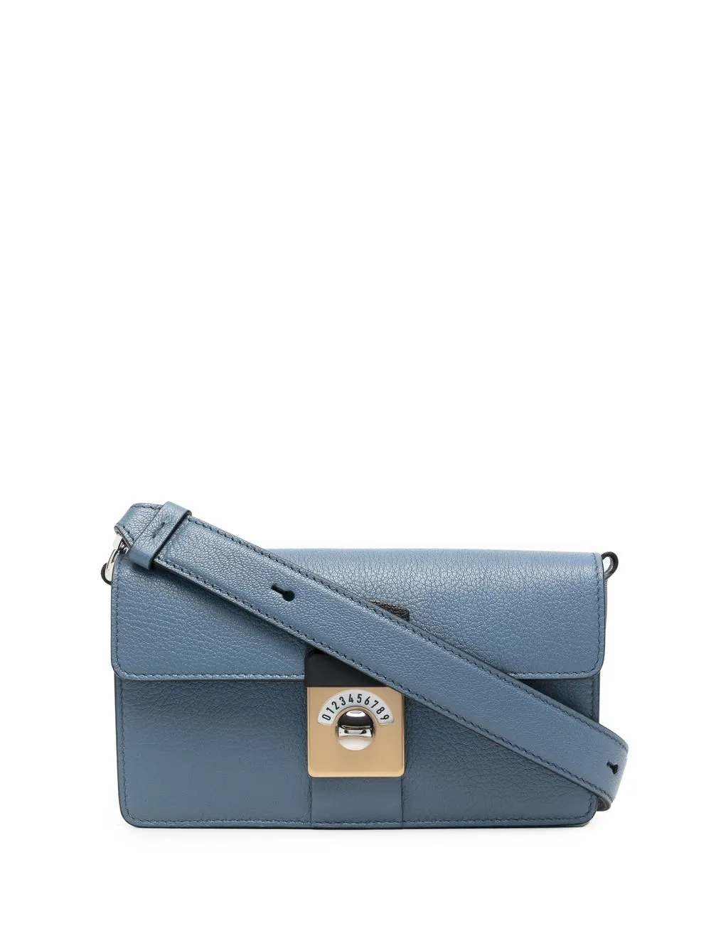 

Maison Margiela bolsa de hombro con panel en contraste - Azul