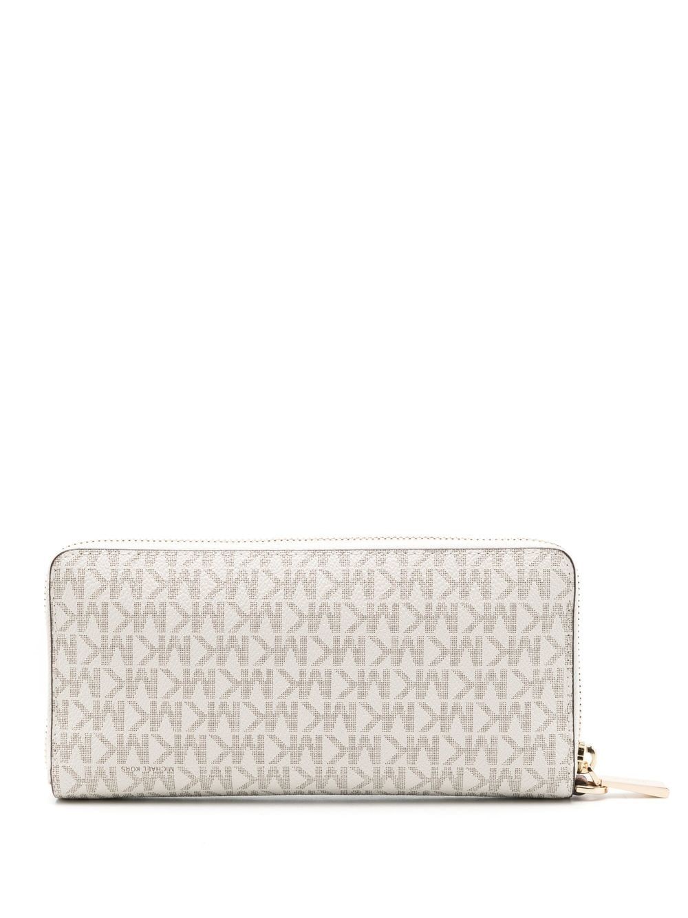 Michael Kors Portemonnee met monogram - Beige