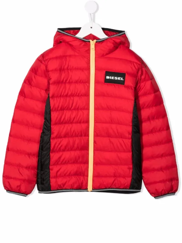 express red puffer jacket