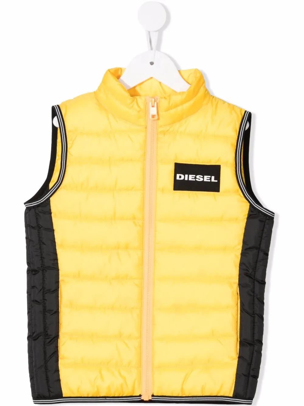 фото Diesel kids дутый жилет jaros с нашивкой-логотипом