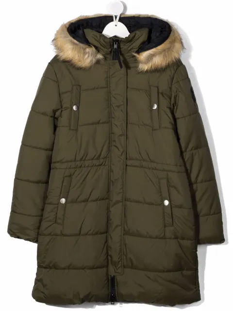 Diesel Kids معطف مبطن طويل 'جيرك'