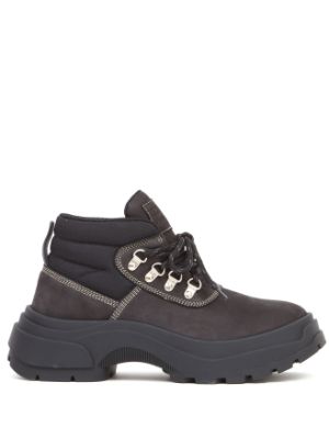 Grey high clearance ankle sneakers