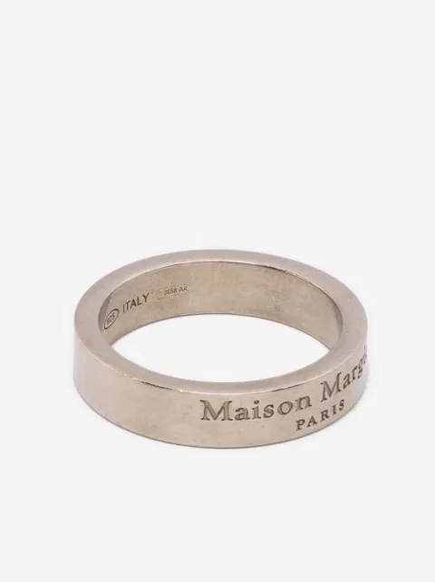 Maison Margiela anillo mediano con diseño grabado