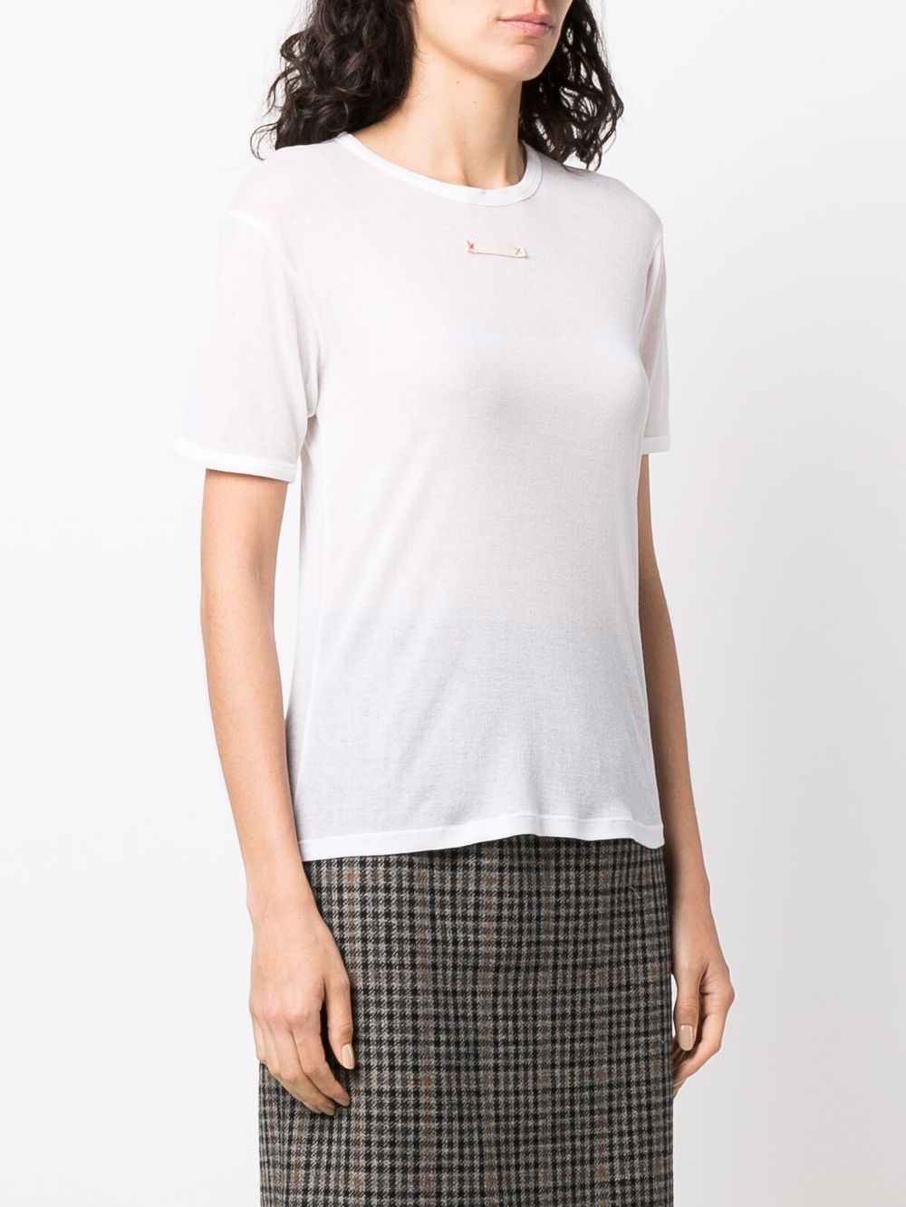 Maison Margiela signature-patch T-shirt Women