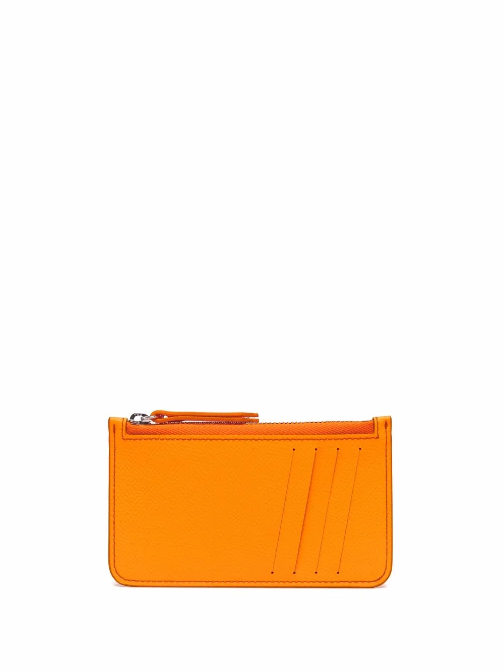 

Maison Margiela cartera con logo y cuatro costuras - Naranja