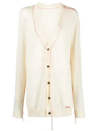 9*%様 メゾンマルジェラ カーディガン Maison Margiela メゾン・マルジェラ コントラストステッチ