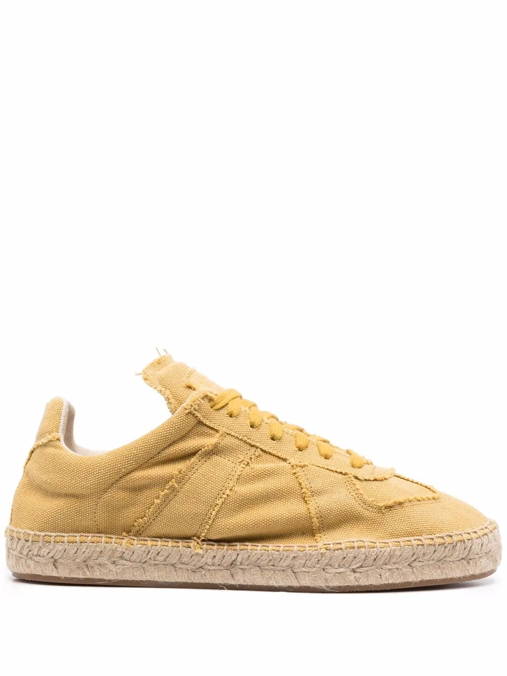 

Maison Margiela jute espadrille-sole sneakers - Yellow