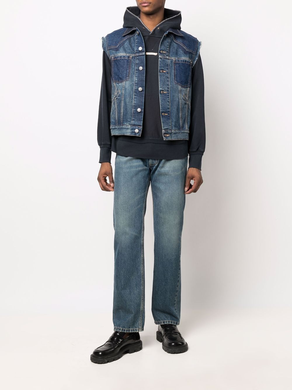 Maison Margiela Denim jack - Blauw