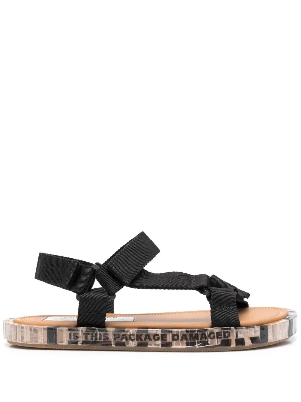 Maison Margiela Sandalias Con Cierres Autoadherentes - Farfetch