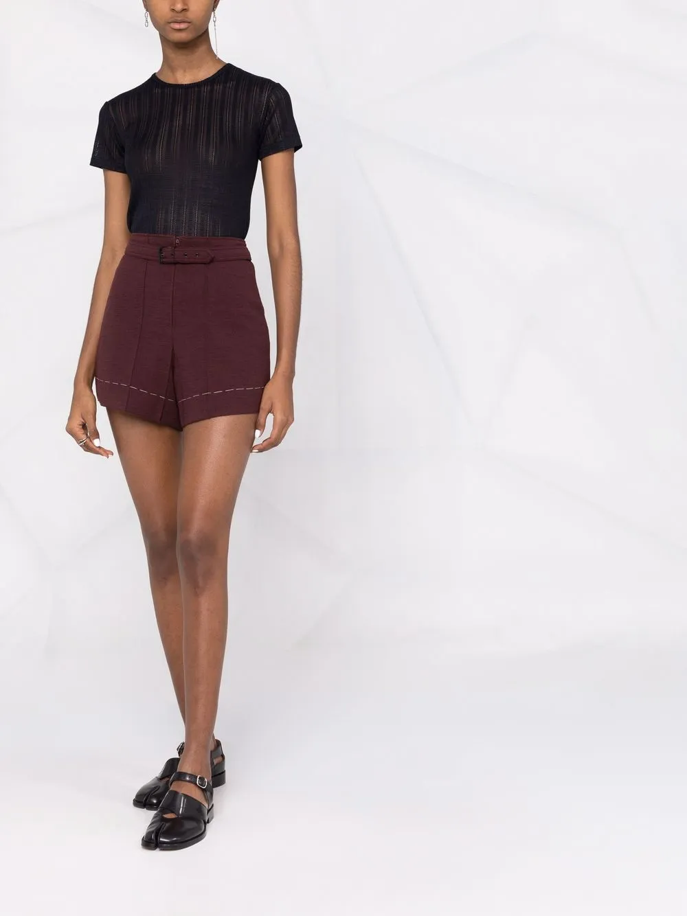 фото Maison margiela футболка с круглым вырезом