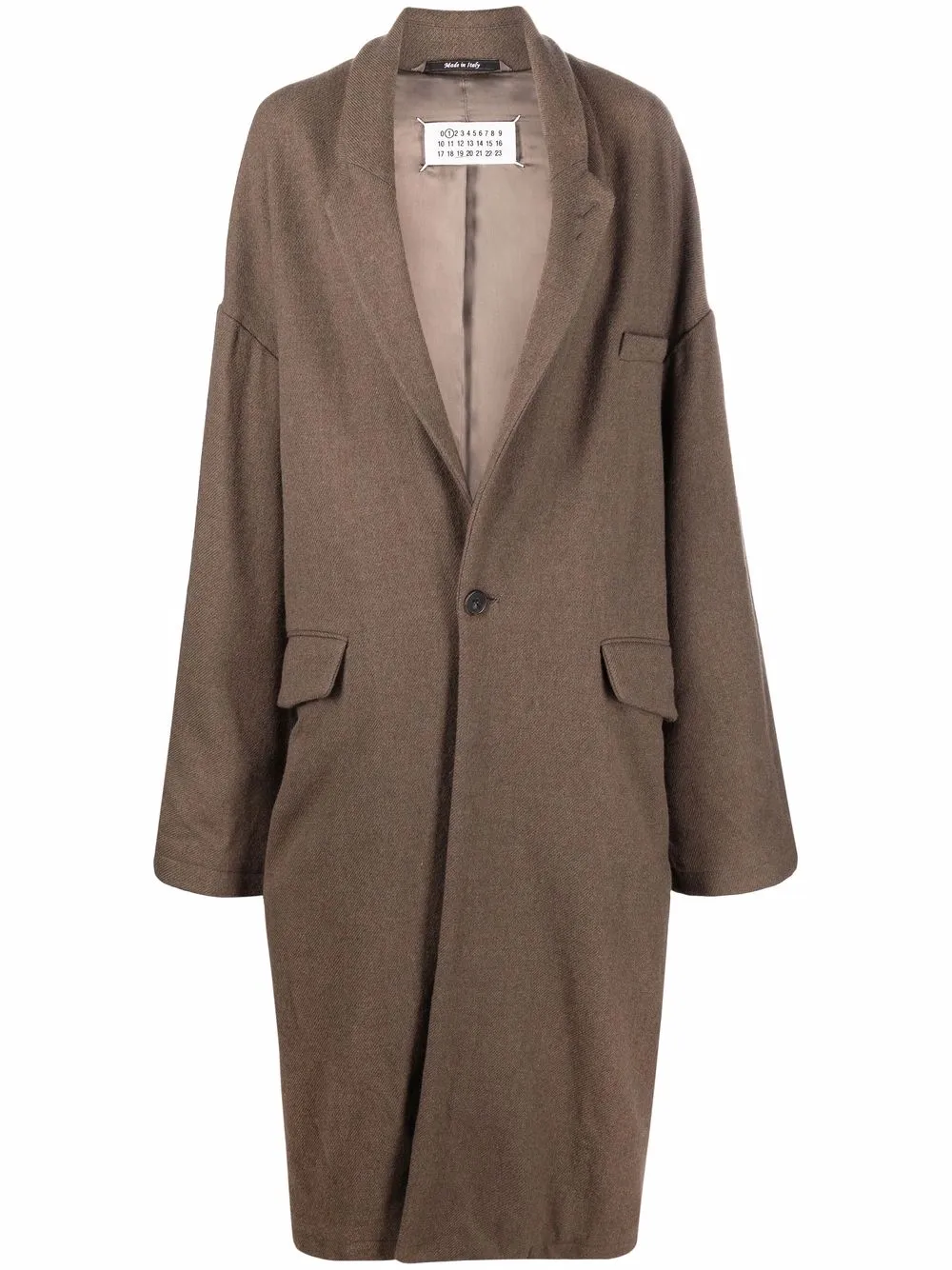 Maison Margiela single-breasted Wool Coat - Farfetch