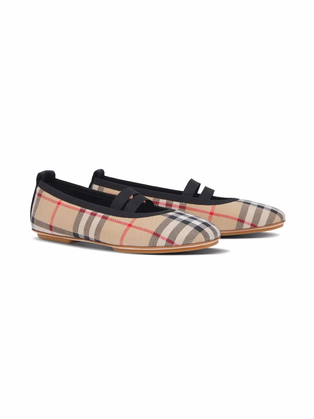 

Burberry Kids flats con motivo Vintage Check - Neutro