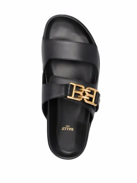 Bally emma flat leather sandals WF1050 - 3