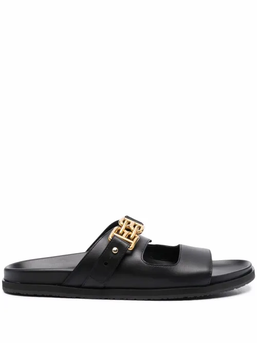 Bally sandales Emma en cuir - Noir - Bally - Modalova