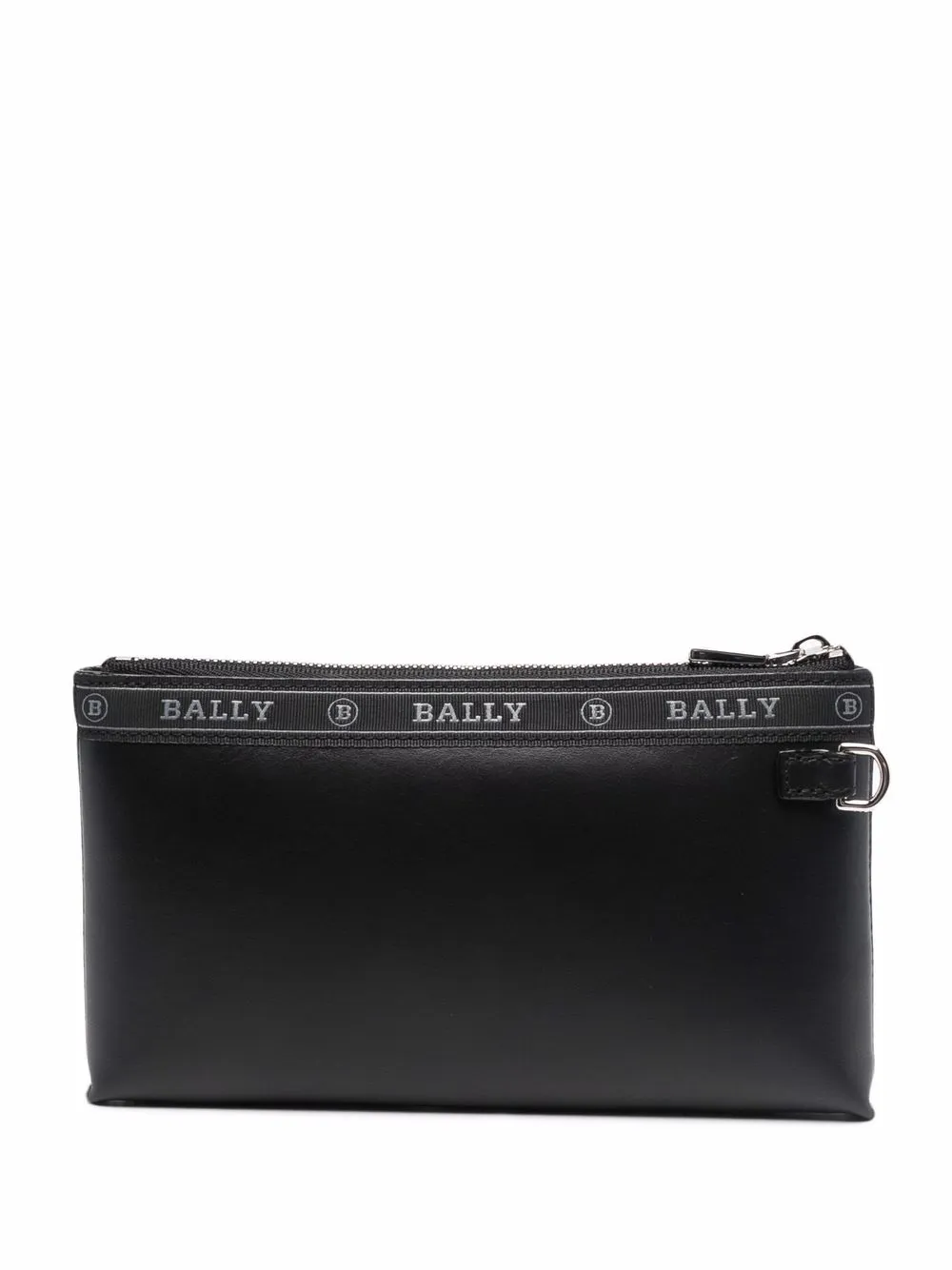 Bally Leren telefoonhoesje - Zwart