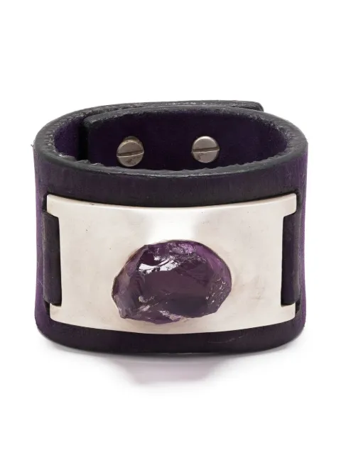Parts of Four Amulet amethyst cuff bracelet