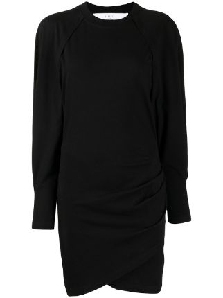 IRO Elona Draped Mini Dress - Farfetch