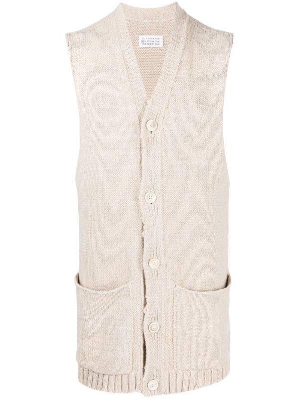 maison margiela sleeveless sweater