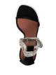 Amina Muaddi Giorgia crystal-strap sandals