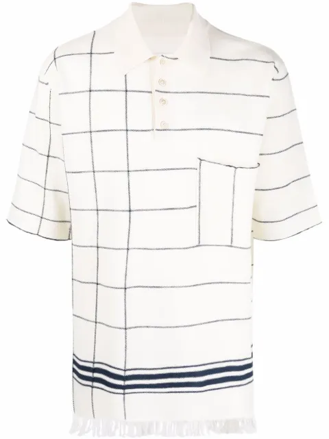 Maison Margiela striped polo shirt