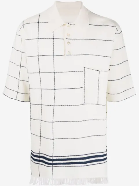 Maison Margiela striped polo shirt