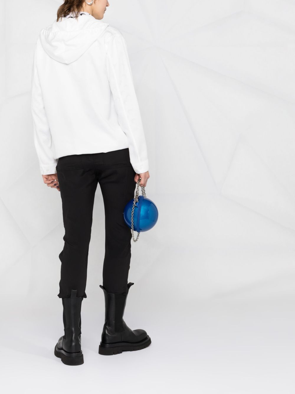 Maison Margiela oversized drawstring hoodie Women