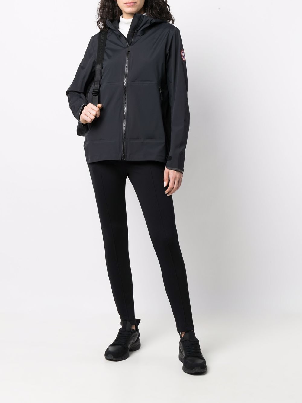 фото Canada goose куртка с капюшоном и нашивкой-логотипом