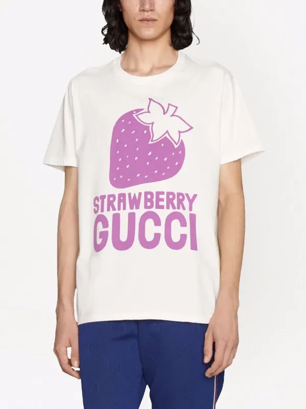 gucci shirt with strawberry