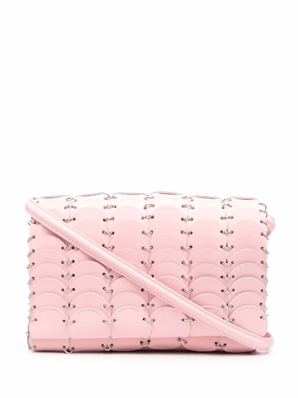 paco rabanne leather bolsa