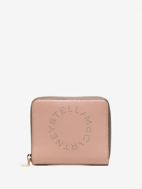 Stella McCartney portefeuille zippé à logo Stella