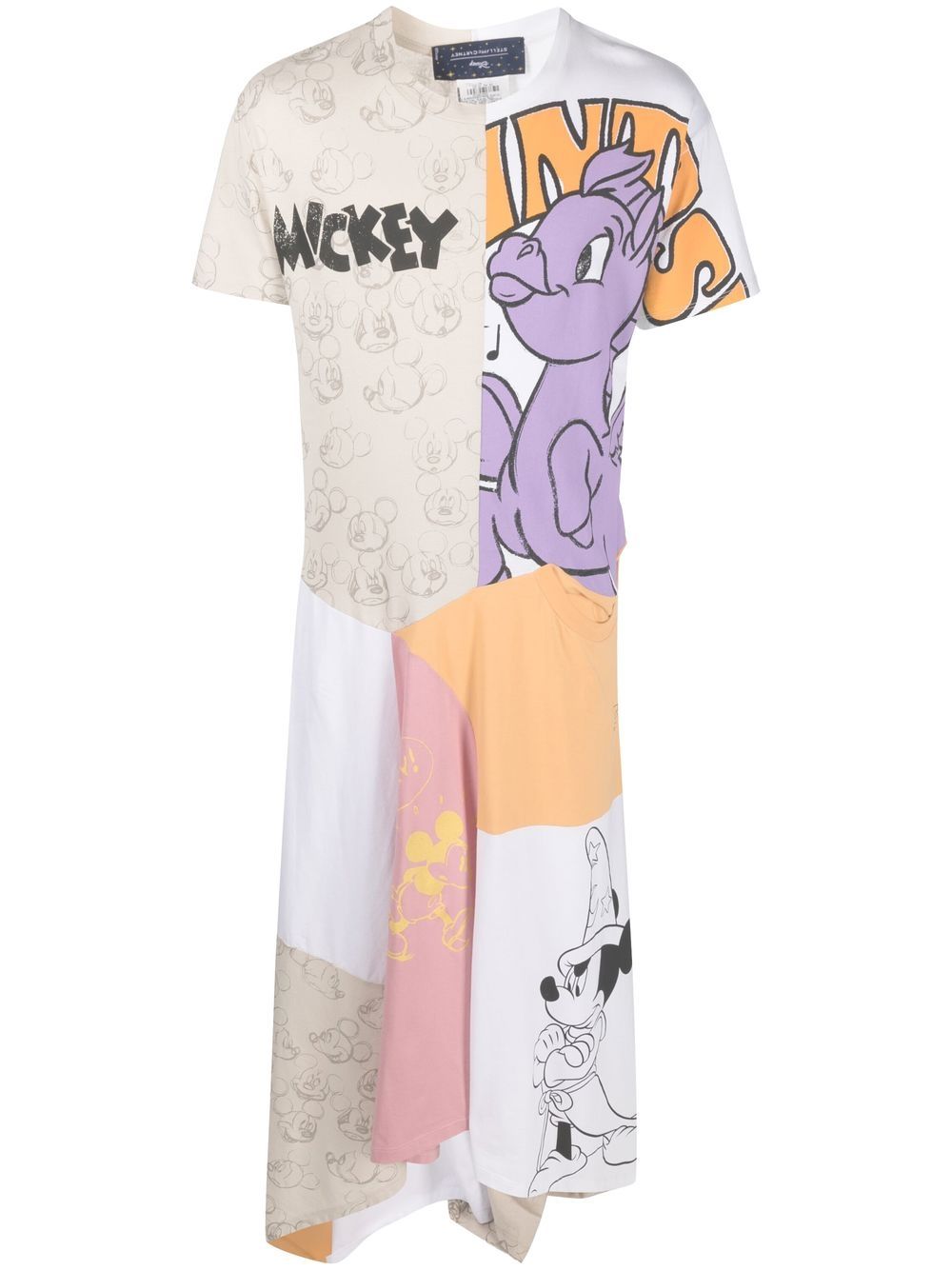 

Stella McCartney vestido con diseño patchwork de STELLA MCCARTNEY x Disney Fantasia - Blanco