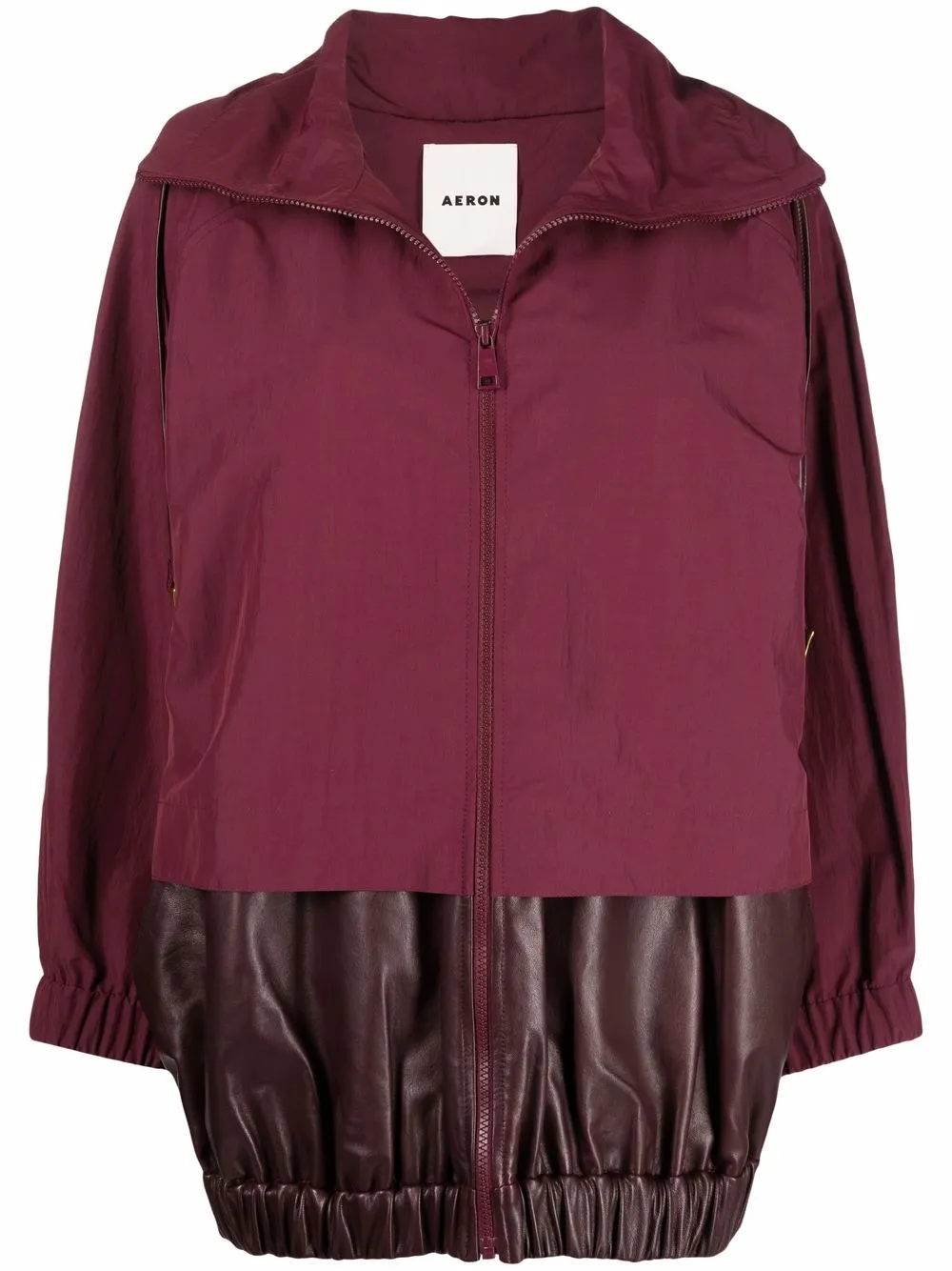 Aeron многослойная куртка оверсайз с капюшоном