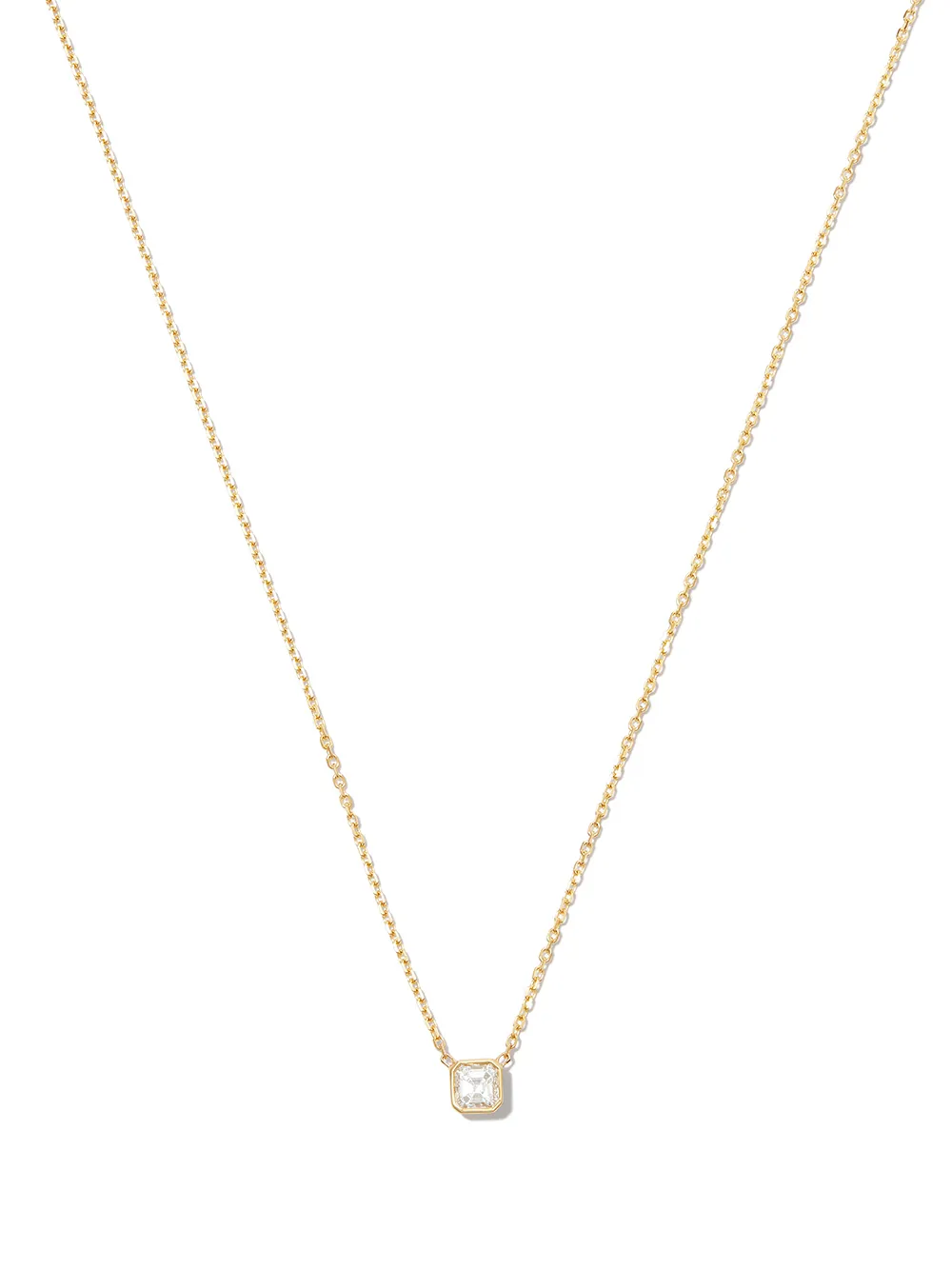 

KATKIM 18kt yellow gold Cosma diamond necklace