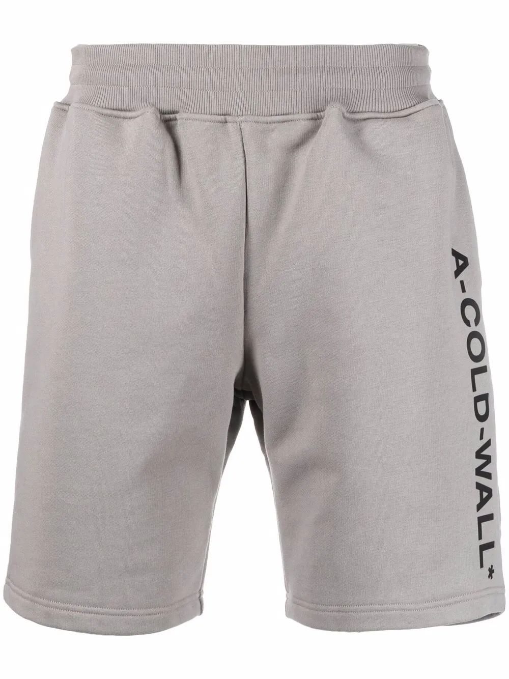 A-COLD-WALL* logo-print track shorts - Grey