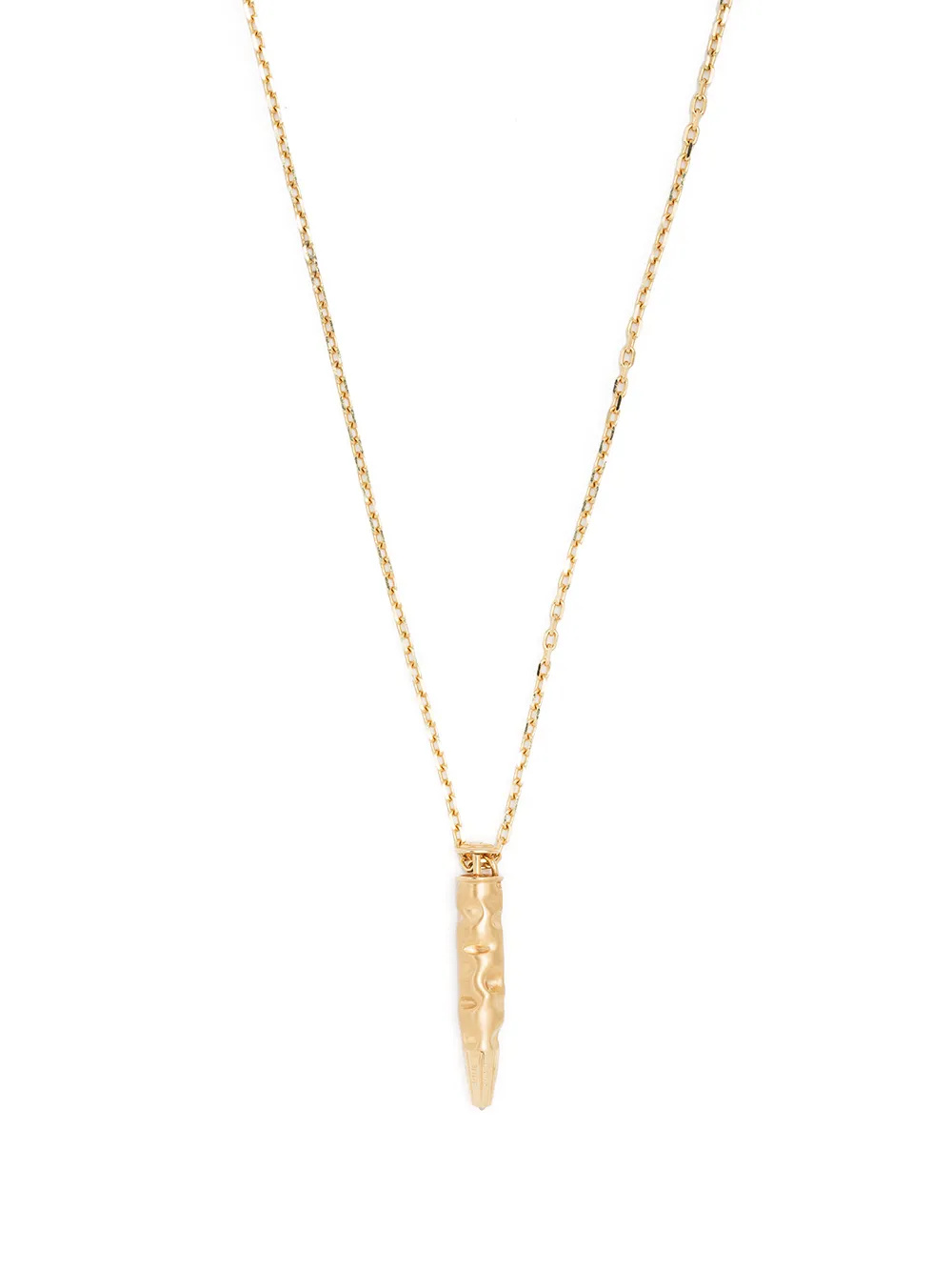 

Julien Riad Sahyoun collar con colgante Bullet Peace en oro amarillo 18kt - Dorado