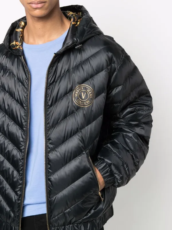 Plumífero con logo estampado Versace Jeans Couture por 535€ - Compra online  SS22 - Devolución gratuita y pago seguro