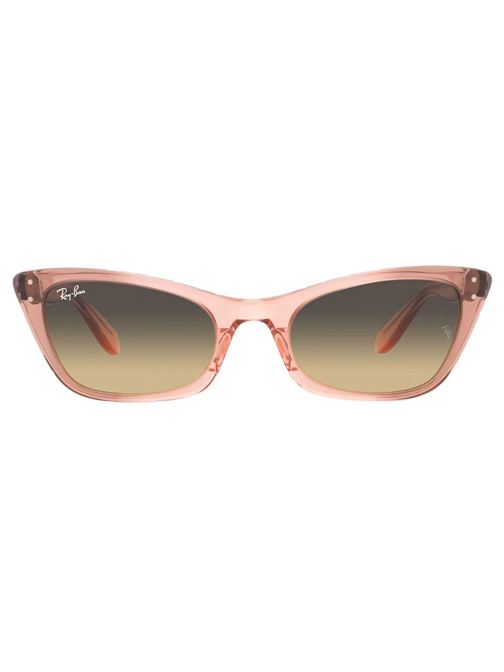 Ray-Ban Occhiali da sole Lady Burbank trasparenti - Marrone