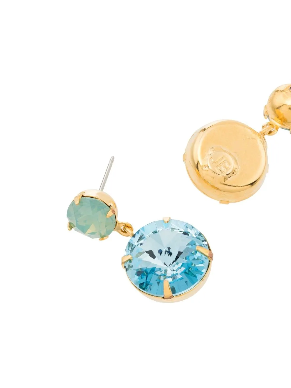 JENNIFER BEHR LYLAH CRYSTAL DROP EARRINGS