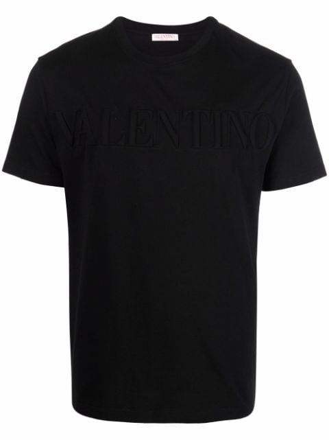 Valentino t-shirt à logo embossé