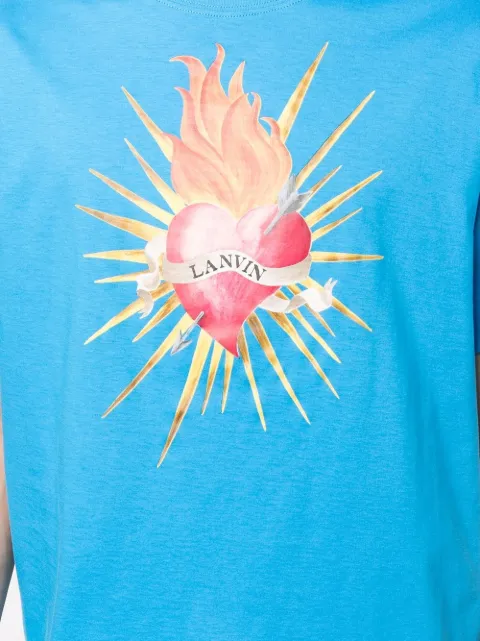 lanvin heart t shirt