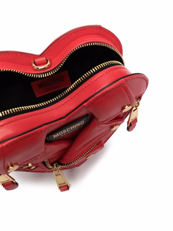 Love Moschino Gracious heart-motif Shoulder Bag - Farfetch